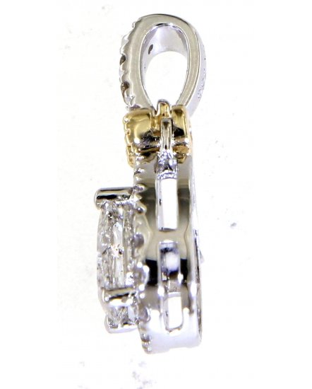 PEAR SHAPE DIAMOND PENDANT (TP2563)